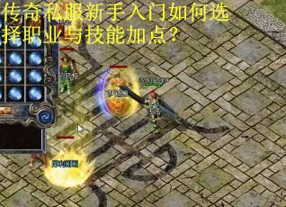 传奇私服新手入门如何选择职业与技能加点？