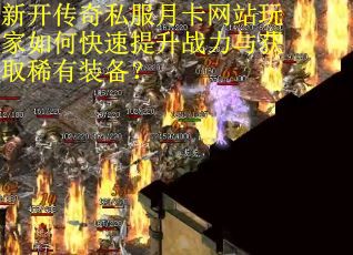 新开传奇私服月卡网站玩家如何快速提升战力与获取稀有装备? 新开传奇私服月卡网站玩家如何快速提升战力与获取稀有装备?