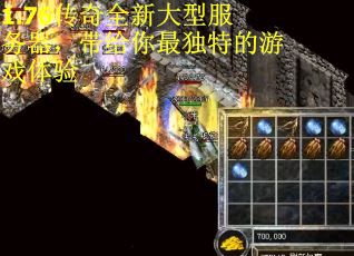 1.76传奇全新大型服务器，带给你最独特的游戏体验