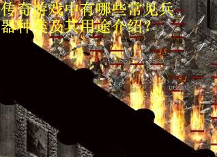 传奇游戏中有哪些常见兵器种类及其用途介绍？