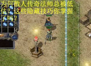 为何散人传奇法师总被低估？这些隐藏技巧你掌握了吗？