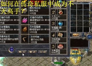 如何在传奇私服中成为不灭高手? 如何在传奇私服中成为不灭高手?