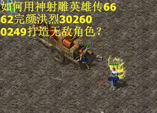 如何用神射雕英雄传6662完颜洪烈302600249打造无敌角色？